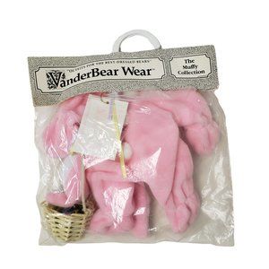 80s - 90s Vanderbear Wear The Muffy Collection Easter Bunny and Basket costume